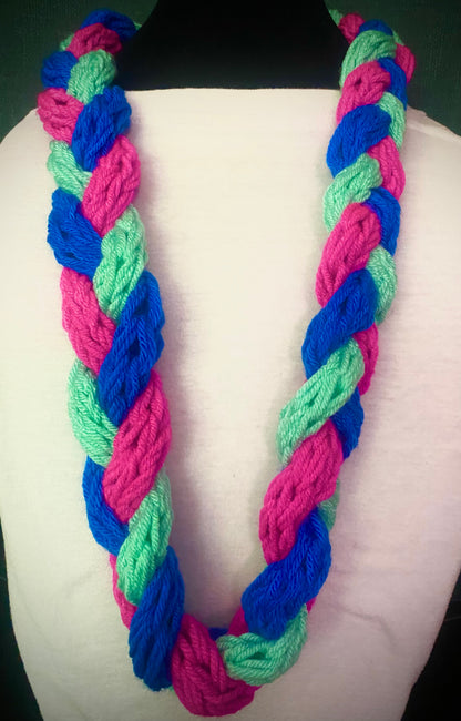 Yarn Lei - Braid
