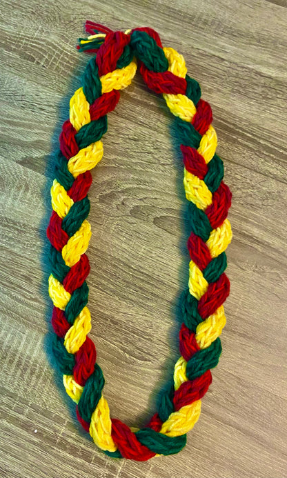 Yarn Lei - Braid